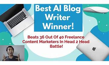 Best AI Article Writer Winner [2023] Beats 36 Out Of 40 Freelance Content Marketers In Head 2 Head Battle!